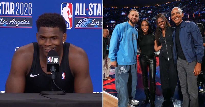 'My favorite person': Anthony Edwards lauds Obama after MVP-winning All Stars performance