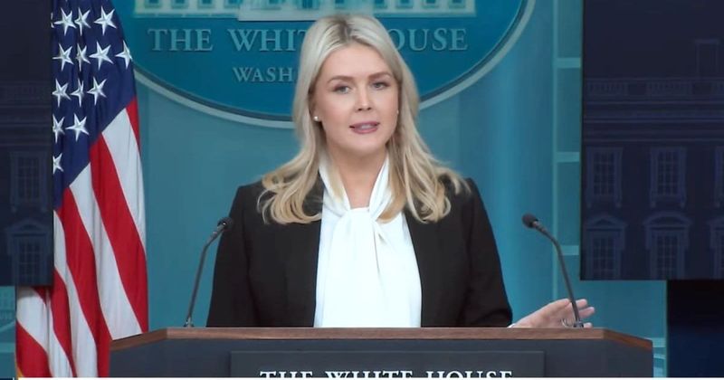 Karoline Leavitt says 'Press wants to make President look bad' during briefing on  Operation Epic Fury