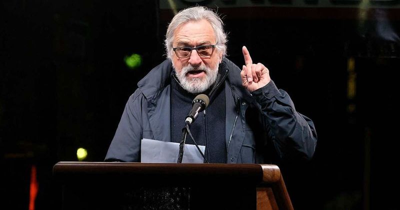 Robert De Niro tears into Trump administration over wars, high cost of living, voting bill