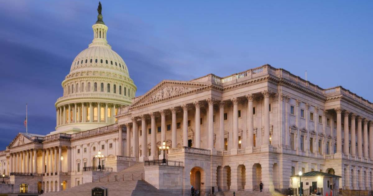 The Senate side of the U.S. Capitol building is seen early in the morning. (Cover Image Source: Getty Images | Photo by J. David Ake)