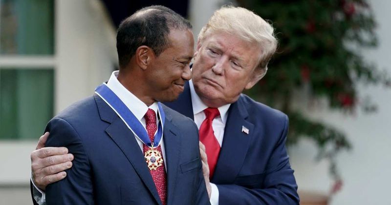 Tiger Woods banned from driving Donald Trump's grandchildren: Report