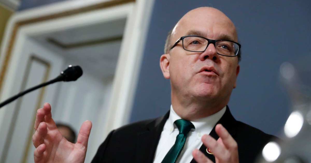 House Rules Committee chairman Rep. Jim McGovern (D-MA) speaks during a House Rules Committee hearing on the impeachment against President Donald Trump (Cover Image Source: Getty Images | Photo by Andrew Harnik-Pool)
