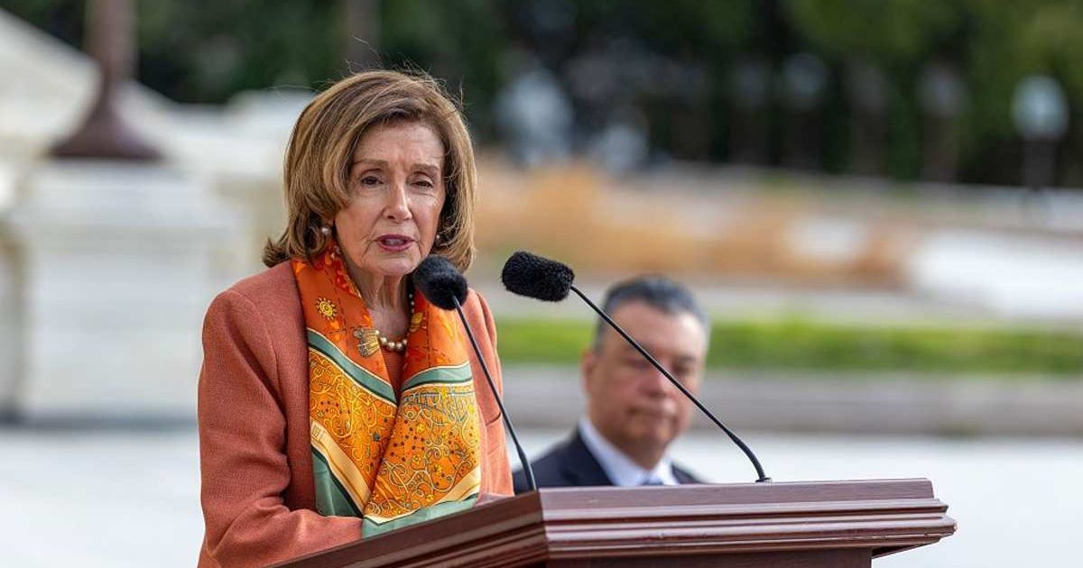 Rep. Nancy Pelosi (D-CA) speaks during a ceremony honoring Capitol Police officers at the U.S. Capitol (Cover Image Source: Getty Images | Photo by Tasos Katopodis)