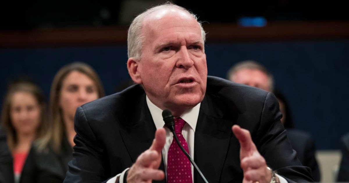  Former Director of the U.S. Central Intelligence Agency (CIA) John Brennan testifies before the House Permanent Select Committee on Intelligence on Capitol Hil (Cover image source: Getty Images/Photo by Drew Angerer)