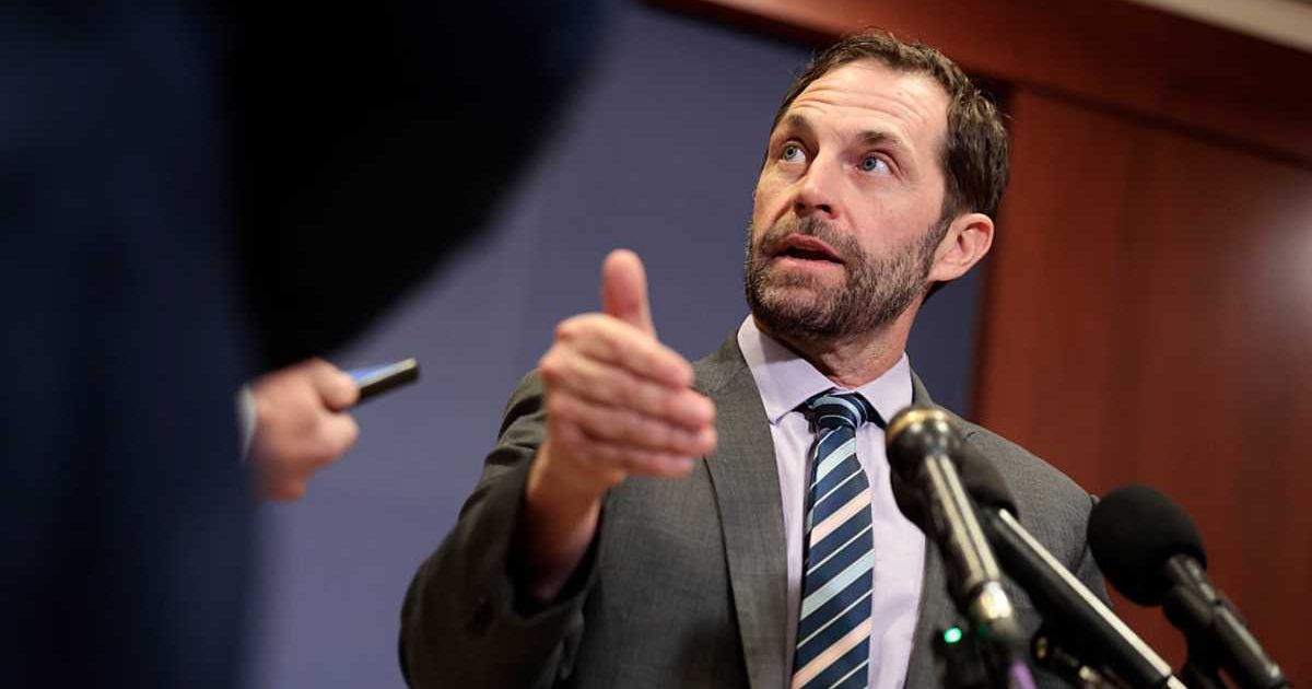 U.S. Rep. Jason Crow speaks to the media following a closed-door meeting with members of the House of Representatives on Capitol Hill (Cover Image Source: Getty Images | Photo by Heather Diehl)