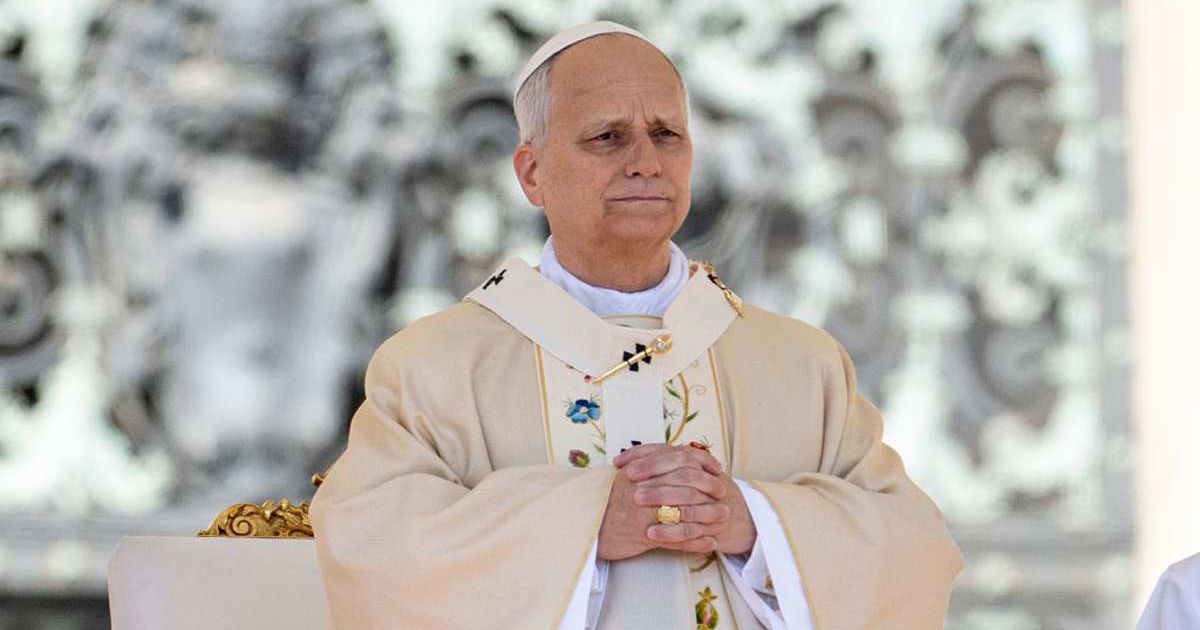 Pope Leo XIV presides over the Easter Mass in St. Peter's Square on April 05, 2026 in Vatican City, Vatican. (Cover Image Source: Photo by Antonio Masiello/Getty Images)