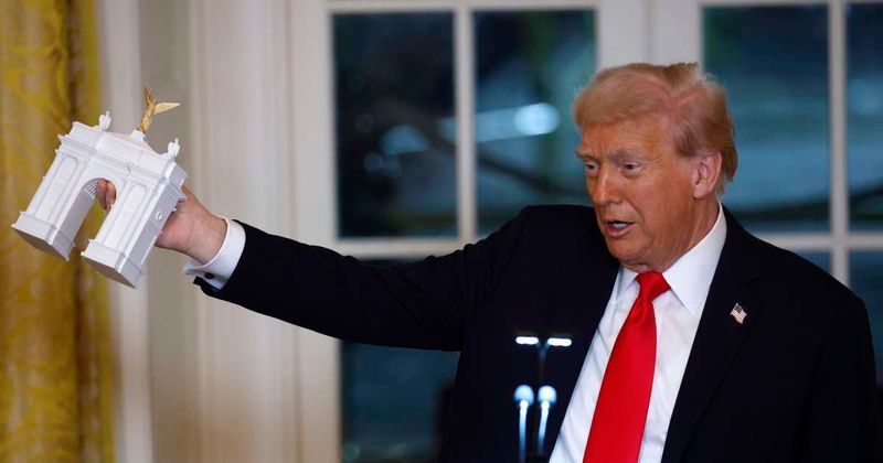 Is Donald Trump using foreign steel for his 'gold-encrusted ballroom'?