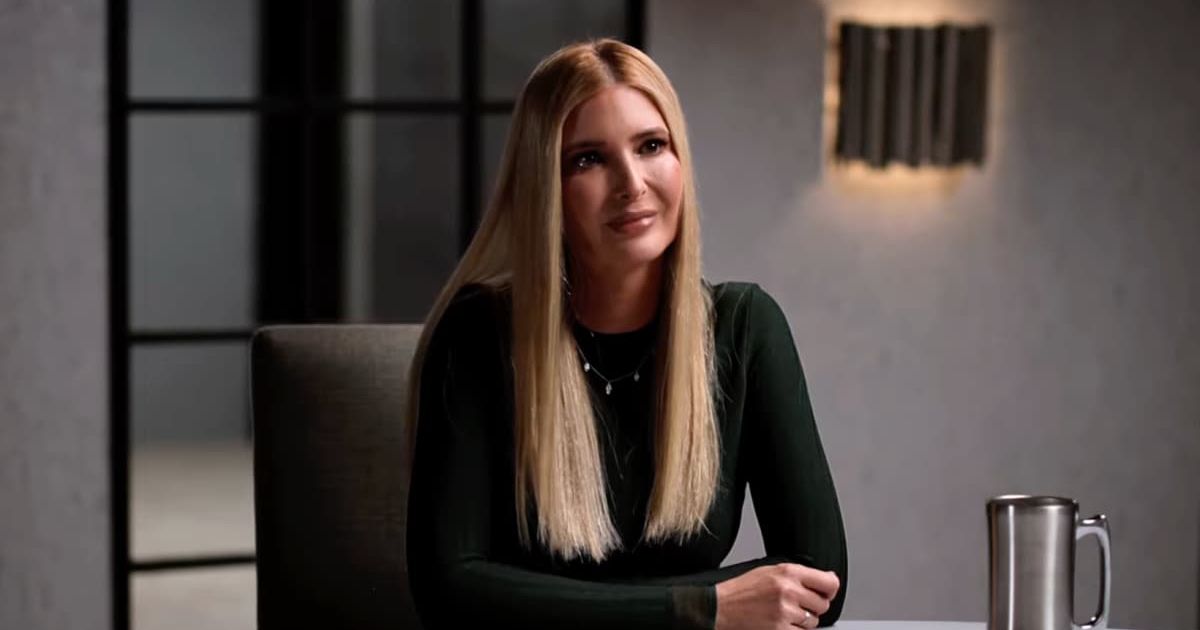 A screenshot of Ivanka Trump from 'The Diary of a CEO' podcast (Cover Image Source: YouTube | @TheDiaryOfACEO)