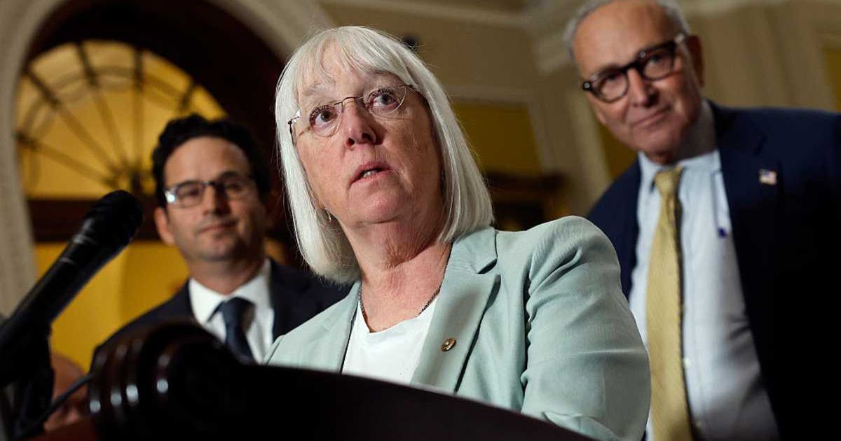 U.S. Sen. Patty Murray (D-WA) speaks to the media following a Senate policy luncheon at the U.S. Capitol (Cover image source: Getty Images/Photo by Kevin Dietsch)