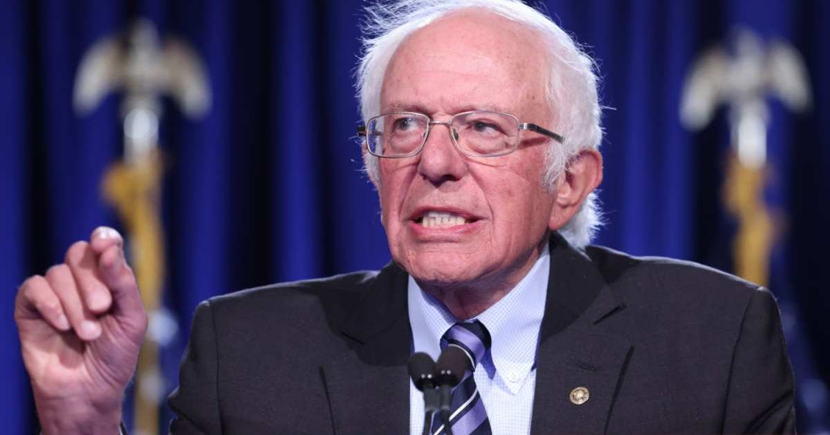 Sen. Bernie Sanders (I-VT) delivers an address on threats to American democracy at George Washington University (Cover image source: Getty Images/Photo by Win McNamee)