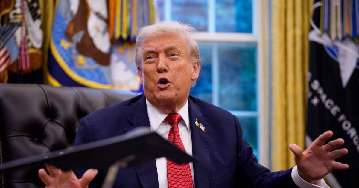 President Trump speaks in the Oval Office of the White House on September 25, 2025 (Cover Image Source: Getty Images | Photo by Andrew Harnik)