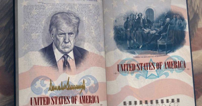 State Department reveals limited edition US passports with President Trump's pic, invites backlash