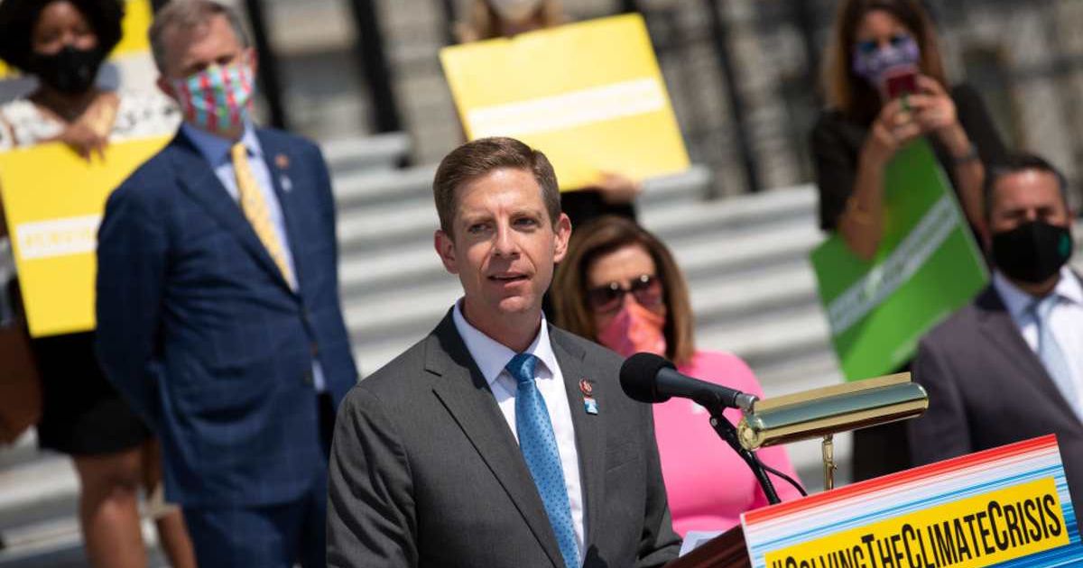 U.S. Rep. Mike Levin (D-CA) delivers remarks during a news conference outside the U.S. Capitol on June 30, 2020 (Cover Image Source: Getty Images | Photo by Stefani Reynolds)