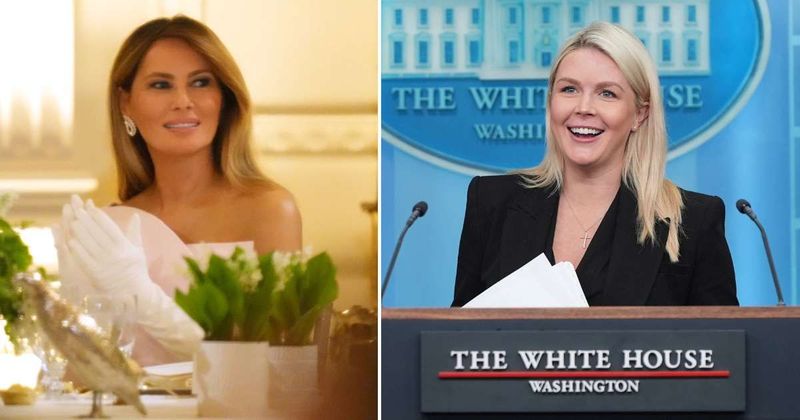 Karoline Leavitt calls Melania Trump the 'most beautiful and well-dressed' First Lady