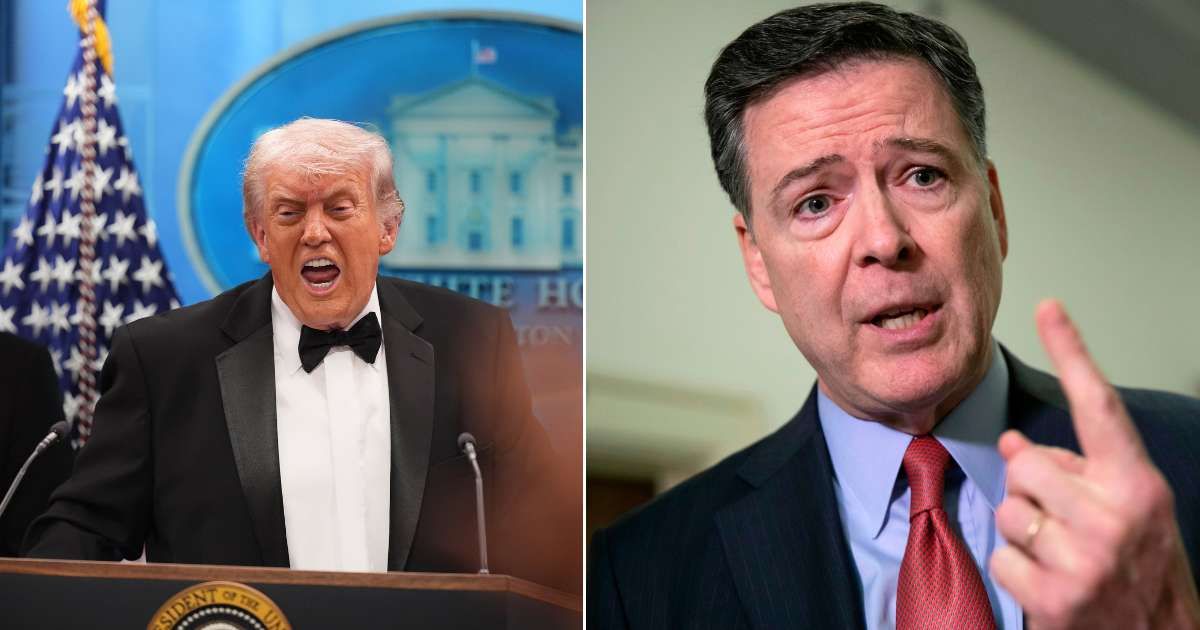US President Donald Trump speaking to reporters (L) and former FBI Director James Comey at Capitol Hill. (R) (Cover Image Source: Photo by Alex Brandon (L), Photo by J. Scott Applewhite (R) | AP)