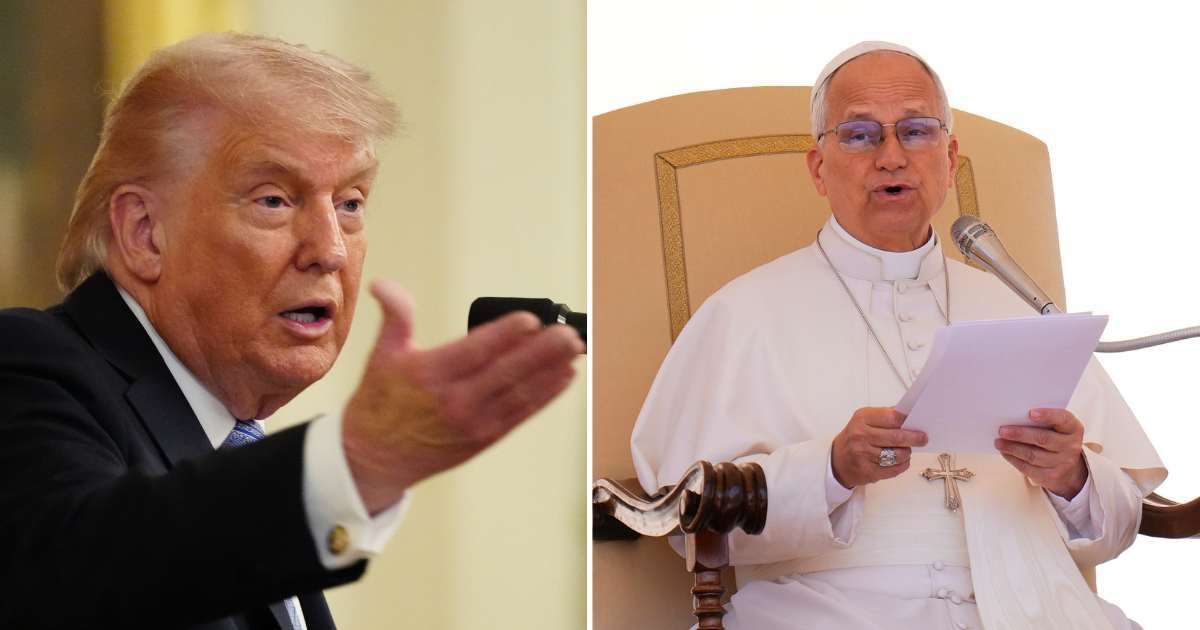 Pictures of U.S. President Donald Trump(L) and Pope Leo XIV (R) (Cover Image Source:  AP | Photo by Jacquelyn Martin (L); Photo by Alessandra Tarantino (R))