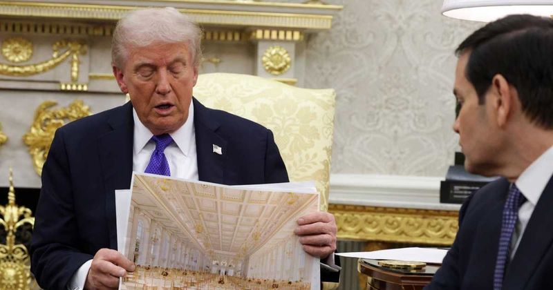 Security or splendor? Democrats decry $1 billion 'Marie Antoinette ballroom' in new GOP funding bill