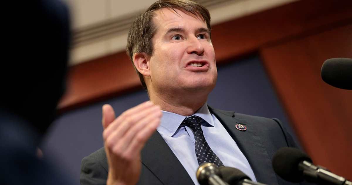 U.S. Rep. Seth Moulton (D-MA) speaks to the media following a closed-door meeting with members of the House of Representatives on Capitol Hill (Cover Image Source: Getty Images | Photo by Heather Diehl)