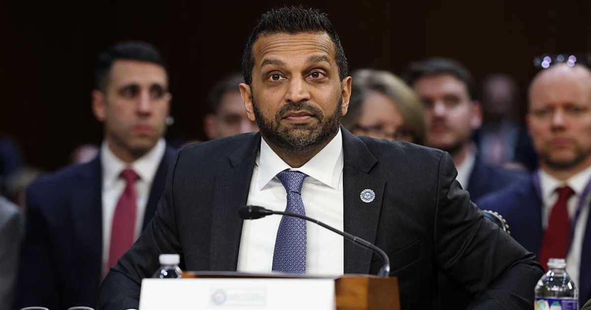 Federal Bureau of Investigation Director Kash Patel arrives at a Senate Intelligence Committee hearing. (Cover Image Source: Getty Images | Photo by Win McNamee)