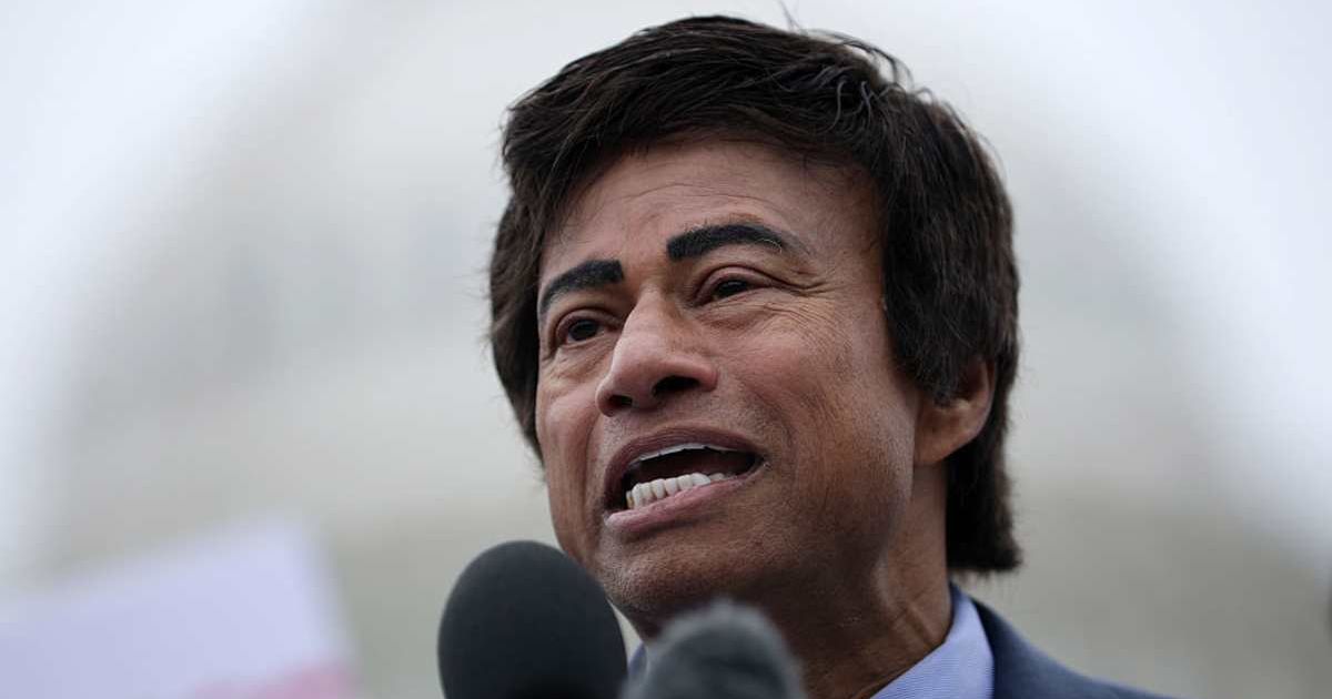 Rep. Shri Thanedar speaks during a news conference on May 14, 2025, in Washington. (Cover Image Source: Getty Images | Photo by Alex Wong)