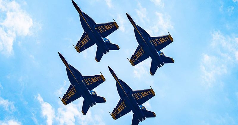 Two US Navy jets crash after collision at the Idaho air show; All crew members safe