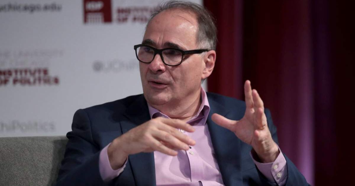 David Axelrod, former advisor to President Barack Obama, during an event at the University of Chicago (Cover Image Source: Getty Images | Photo by Scott Olson)