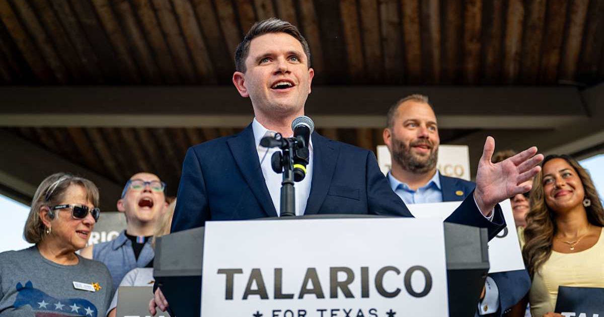 Democratic Texas State Rep. James Talarico speaks during a campaign launch rally on September 09, 2025 (Cover Image Source: Getty Images | Photo by Brandon Bell)