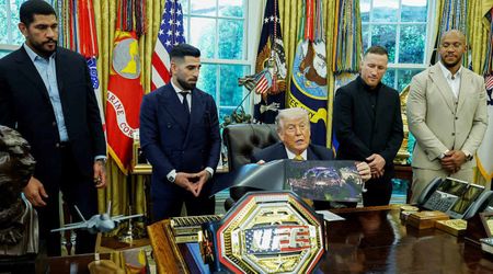 'Maybe we'll never, ever take it down': Trump compares White House UFC arena to Eiffel Tower