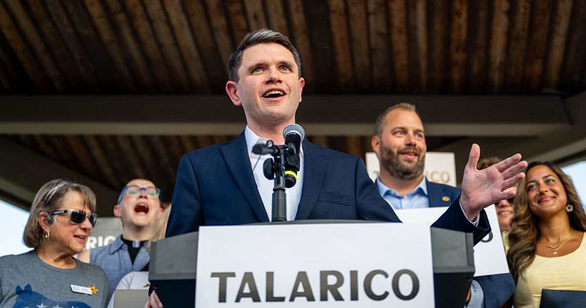  Democratic Texas State Rep. James Talarico speaks during a campaign launch rally on September 09, 2025 (Cover Image Source: Getty Images | Photo by Brandon Bell)