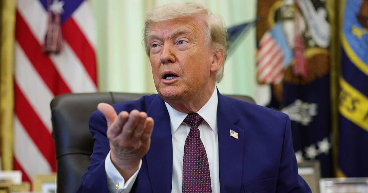 President Donald Trump speaks during an event in the Oval Office of the White House on June 03, 2026 (Cover Image Source: Getty Images | Photo by Kevin Dietsch)