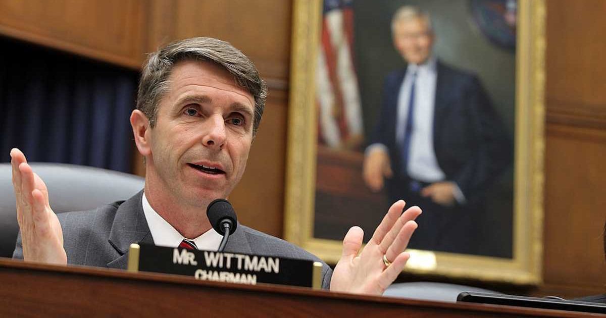 Rep. Rob Wittman (R-VA) speaks during a hearing before the Oversight and Investigations Subcommittee of the House Armed Services Committee (Cover Image Source: Getty Images | Photo by Alex Wong)