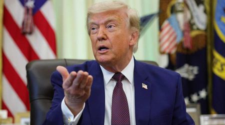 Trump's 'you'll never see me sleeping on camera' remark resurfaces after Knicks game clip