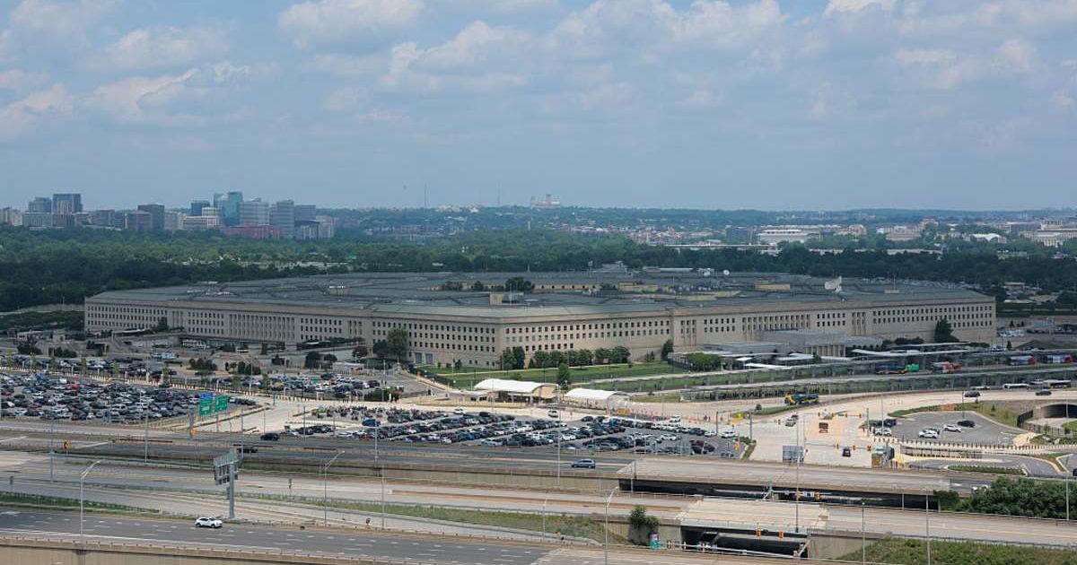 In an aerial view, the Pentagon is seen following a “hazardous materials incident" on June 11, 2026 in Arlington, Virginia (Cover Image Source: Getty Images | Photo by Anna Moneymaker)