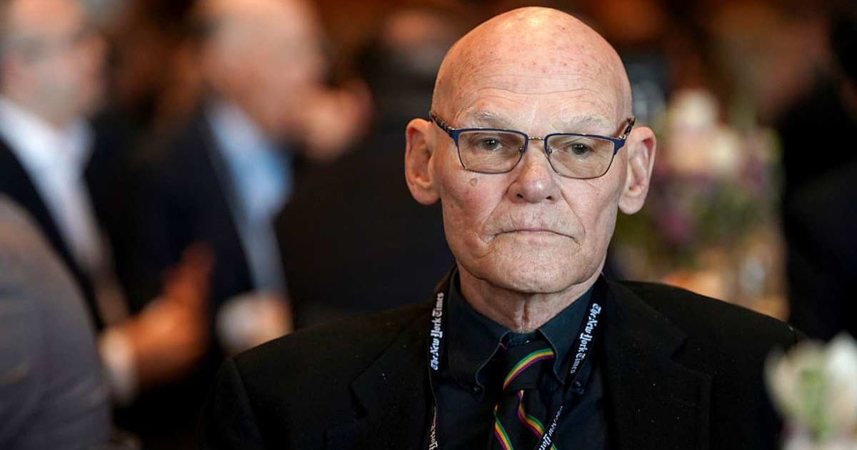 James Carville attends The New York Times DealBook Summit 2025 at Jazz at Lincoln Center (Cover Image Source: Getty Images | Photo by David Dee Delgado)