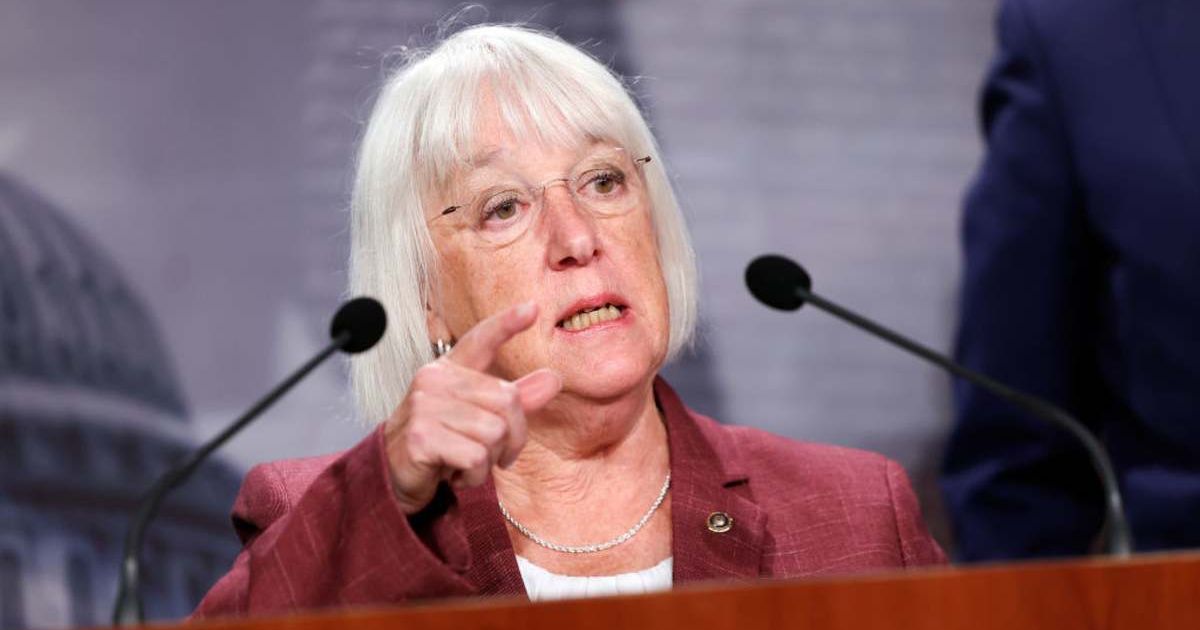 U.S. Sen. Patty Murray (D-WA) speaks on reproductive rights during a press conference at the U.S. Capitol (Cover Image Source: Getty Images | Photo by Kevin Dietsch)