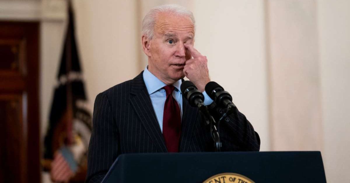 Joe Biden delivers remarks in the Cross Hall of the White House on February 22, 2021 (Cover Images Source: Getty Images | Photo by Doug Mills)