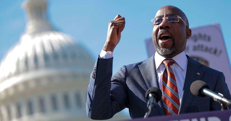 'Lack of moral imagination': Sen. Raphael Warnock slams $70 billion ICE funding