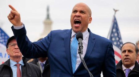 'Arsonist seeking credit for escaping burning building': Cory Booker blasts Trump's Iran deal