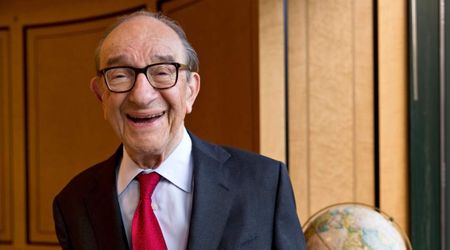Alan Greenspan dies at 100; Andrea Mitchell remembers husband as 'a giant of a man'