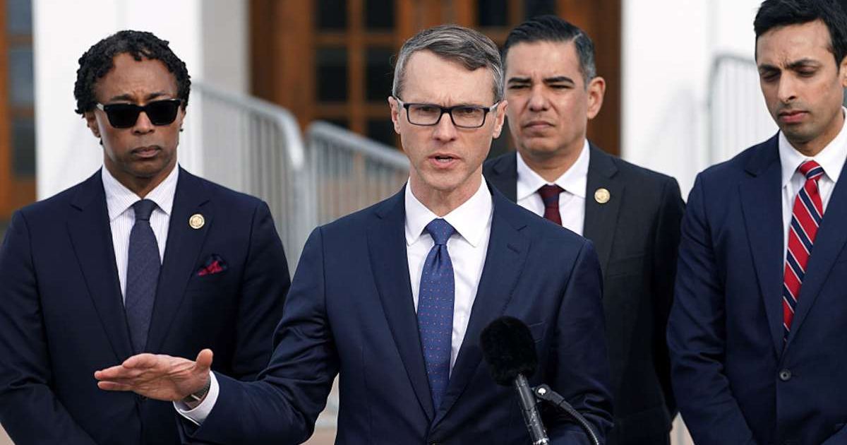 U.S. Rep. James Walkinshaw (D-VA) speaks to the press (Cover Image Source: Getty Images | Photo by David Dee Delgado)