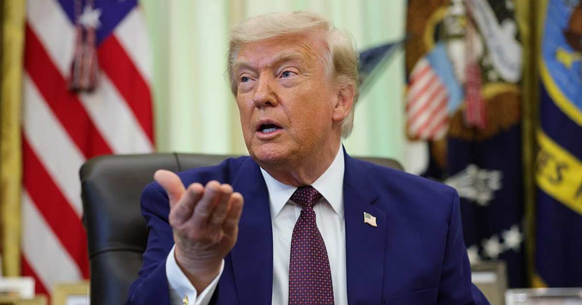 President Donald Trump speaks during an event in the Oval Office of the White House on June 03, 2026 (Cover Image Source: Getty Images | Photo by Kevin Dietsch)