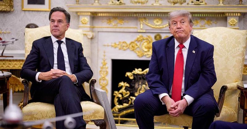 Trump cuts off NATO's Mark Rutte with a blunt two word response on Iran war support