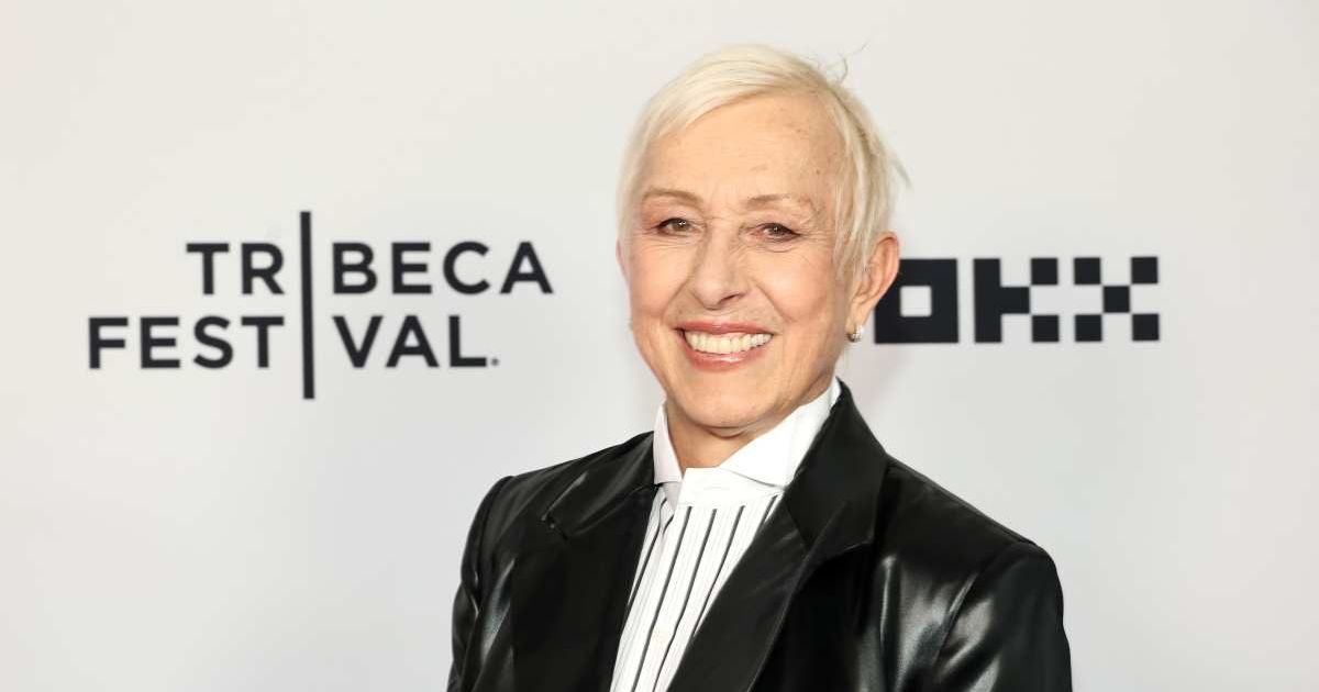 Martina Navratilova during the 2026 Tribeca Festival at SVA Theater. (Image Source: Getty Images | Photo by Jamie McCarthy)