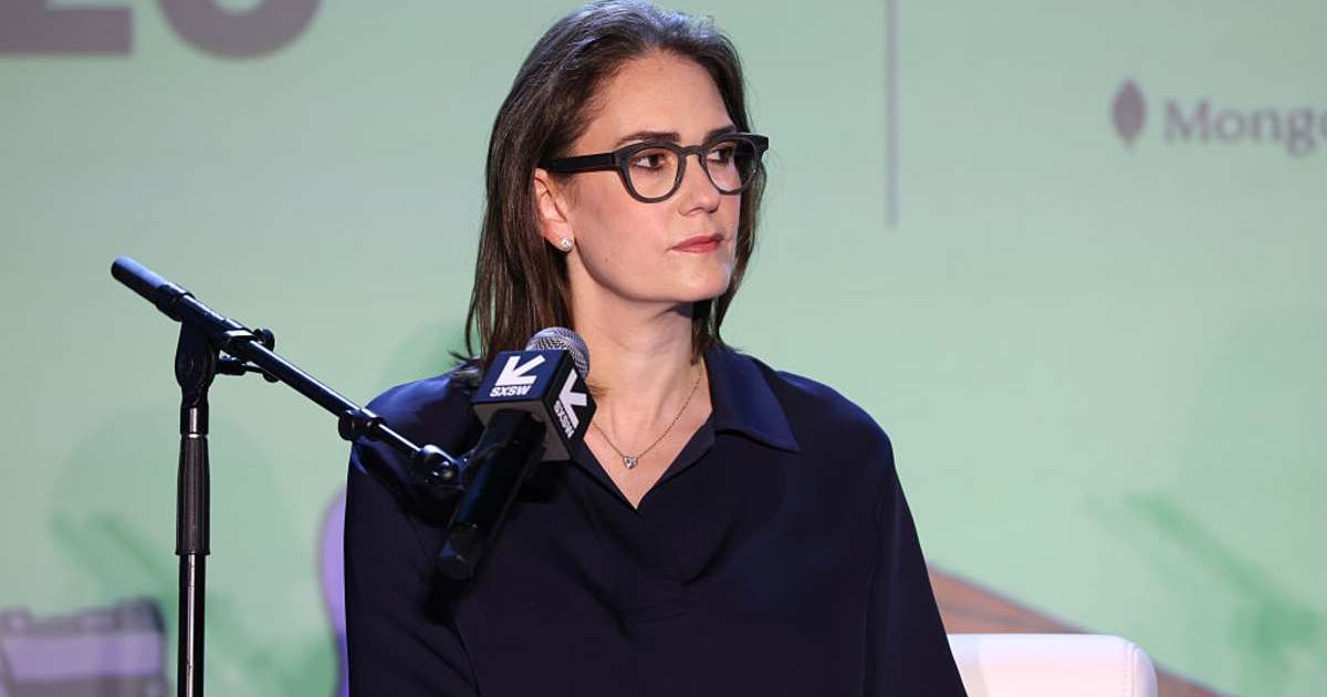 Jessica Tarlov speaks onstage during 'Raging Moderates' at the Vox Media Podcast Stage at SXSW (Cover Image Source: Getty Images for Vox Media | Photo by Rick Kern)
