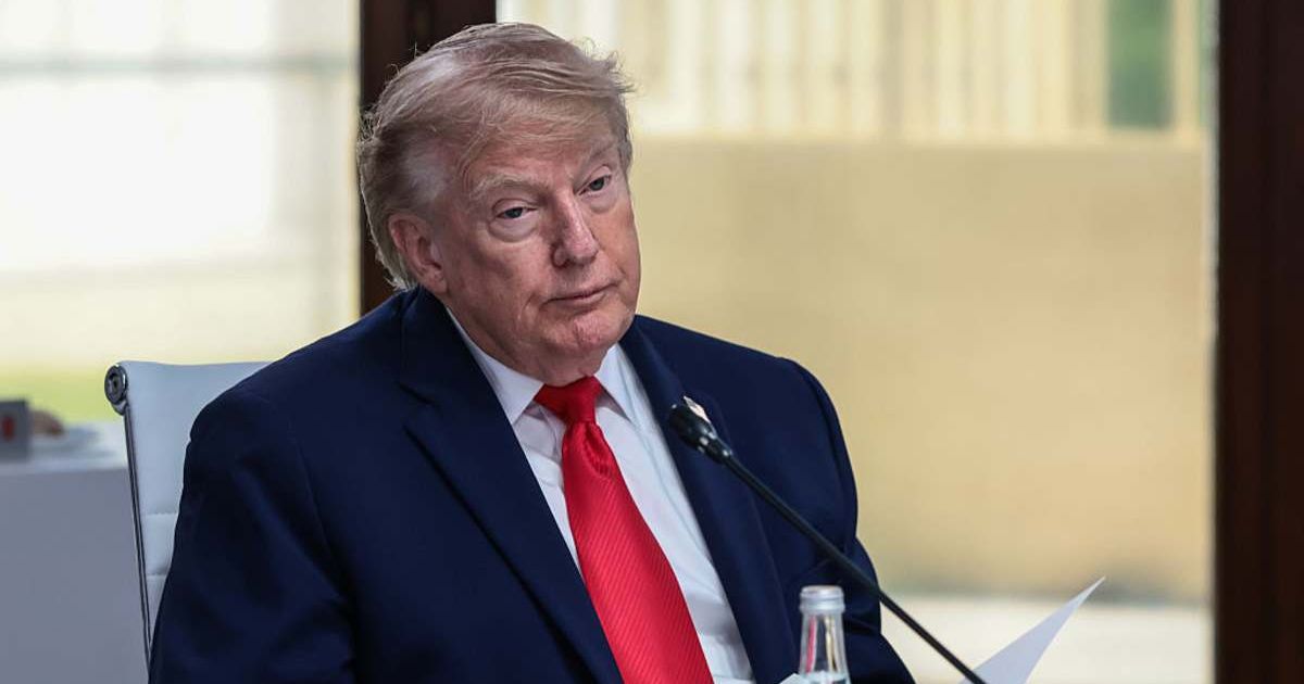 President Donald Trump attends a working lunch with leaders of G7 and the Middle East, on June 16, 2026 (Cover Image Source: Getty Images | Photo by Evelyn Hockstein)