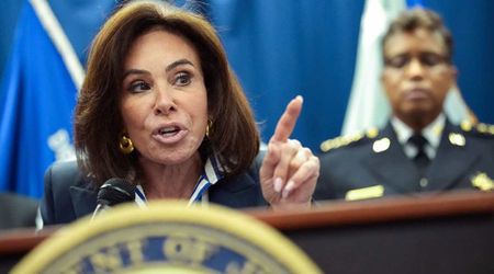 Jeanine Pirro announces charges against former Olympian, spars with reporter over evidence