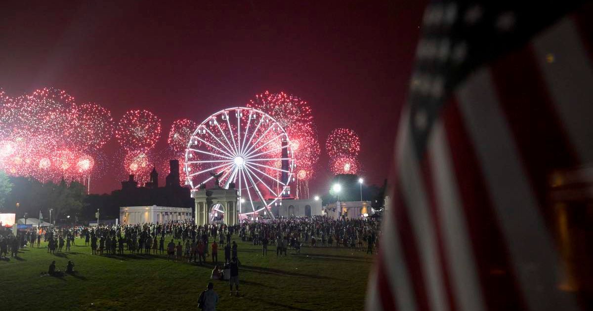 Fireworks are seen during the Great American State Fair on the National Mall in Washington. (Cover Image Source: AP | Photo by Rod Lamkey, Jr.)