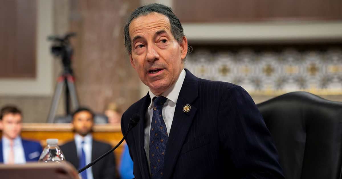 U.S. Rep. Jamie Raskin (D-MD) speaks during a bicameral hearing on theJustice Department in the Dirksen Senate Building (Image source: Getty Images/Photo by Kayla Bartkowski)