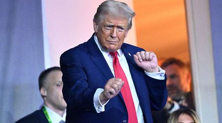 Donald Trump reveals the first song on "The Trump Playlist" at Rose Garden Club Lunch