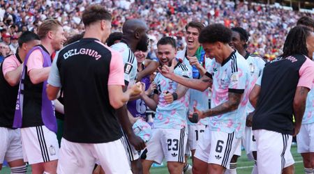 Belgian soccer players mock Donald Trump's YMCA dance after thumping win over USA